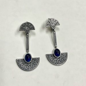 Sterling Silver Sapphire earrings